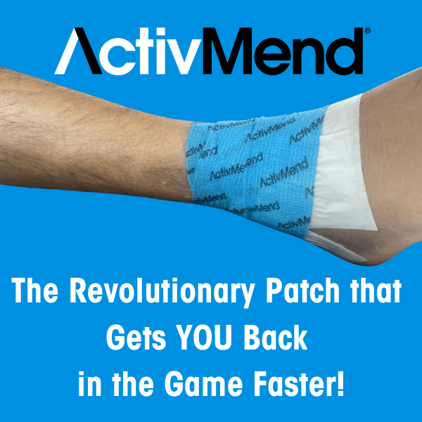ActivMend on ankle